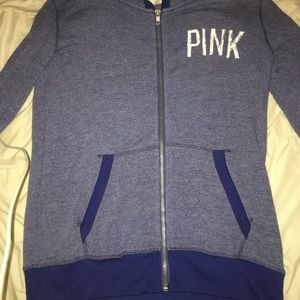 PINK lightweight hoodie size S